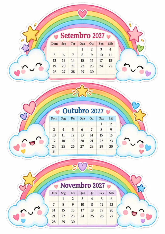 Prévia 19 — Calendário Arco-íris