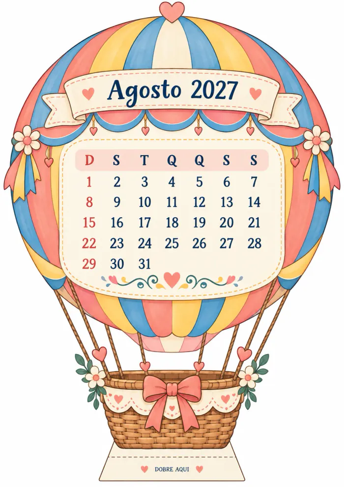 Prévia 25 — Calendário Balão