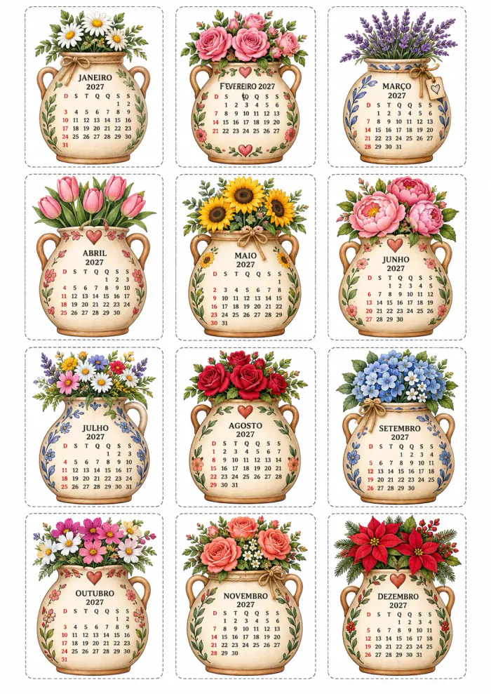 Prévia 26 — Mini Cestas de Flores