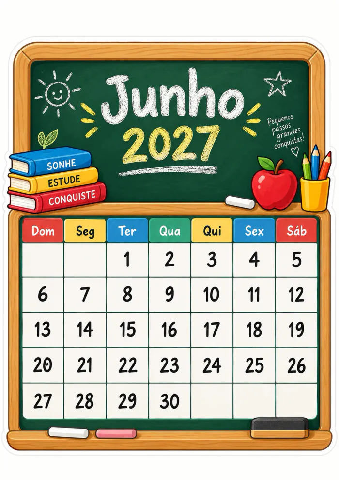 Prévia 5 — Calendário Lousa Escolar