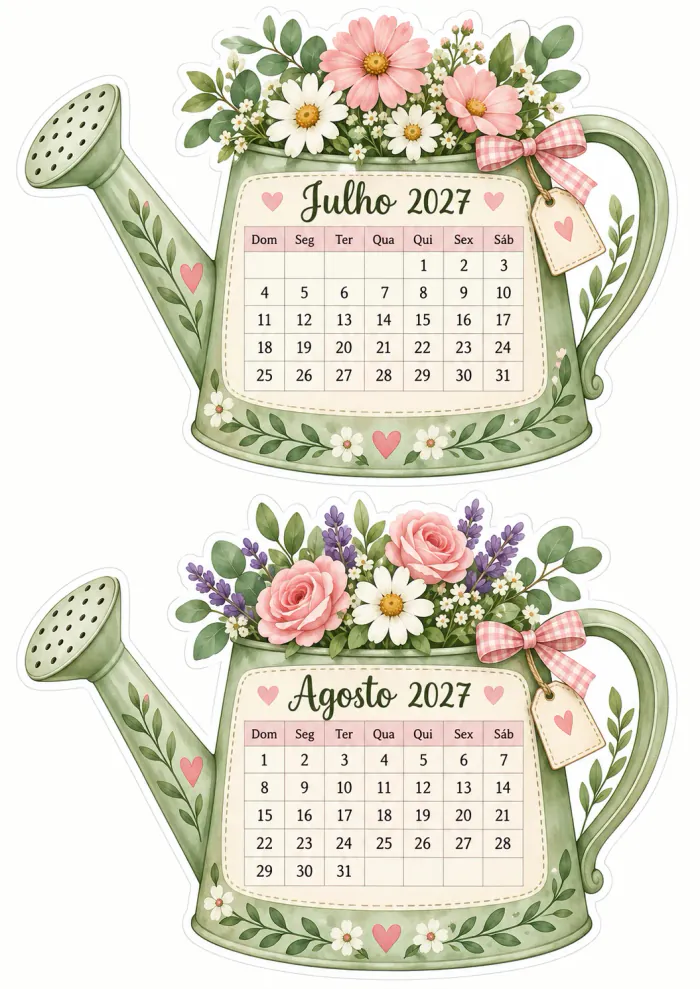 Prévia 6 — Calendário Regador Floral