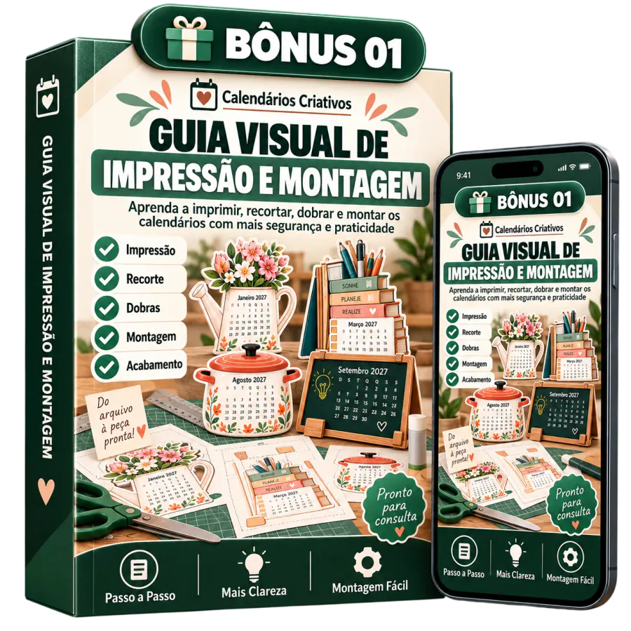 Mockup Bônus 1 — Guia Visual de Impressão e Montagem